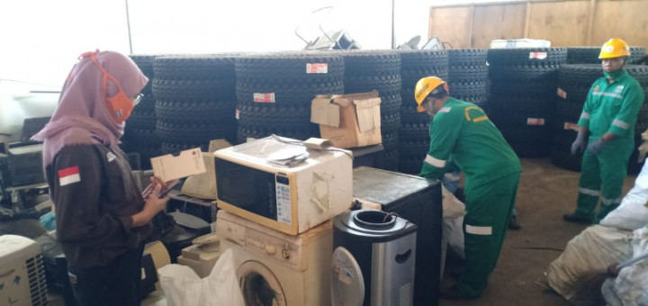 DKI Kumpulkan 22.683 Kg Limbah Elektronik