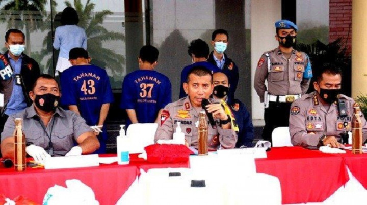 Polda Banten Jaring 47 Pelaku Curanmor