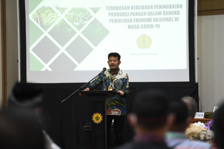 Mentan Sebut Pemerintah Desa Berperan Penting dalam Pembangunan Pertanian