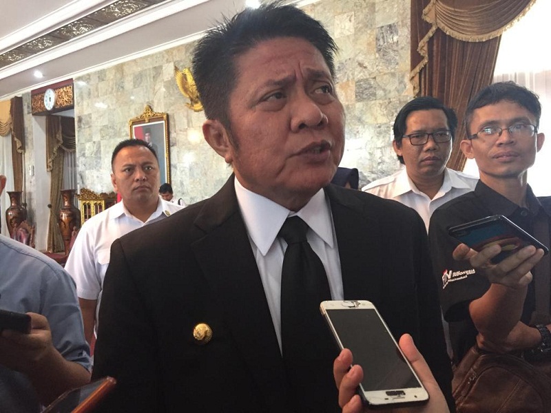 Gubernur Sumsel Herman Deru. Foto: Medcom.id/Gonti Hadi Wibowo
