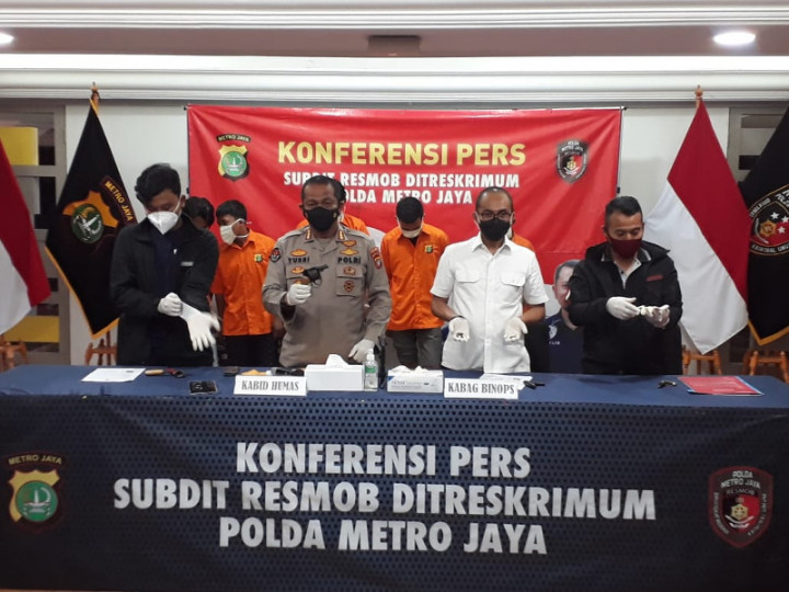 5 Garong Sepeda Motor Ditangkap, 1 Tewas Ditembak