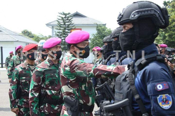 Panglima TNI Sidak Tiga Markas Komando Pasukan Khusus TNI