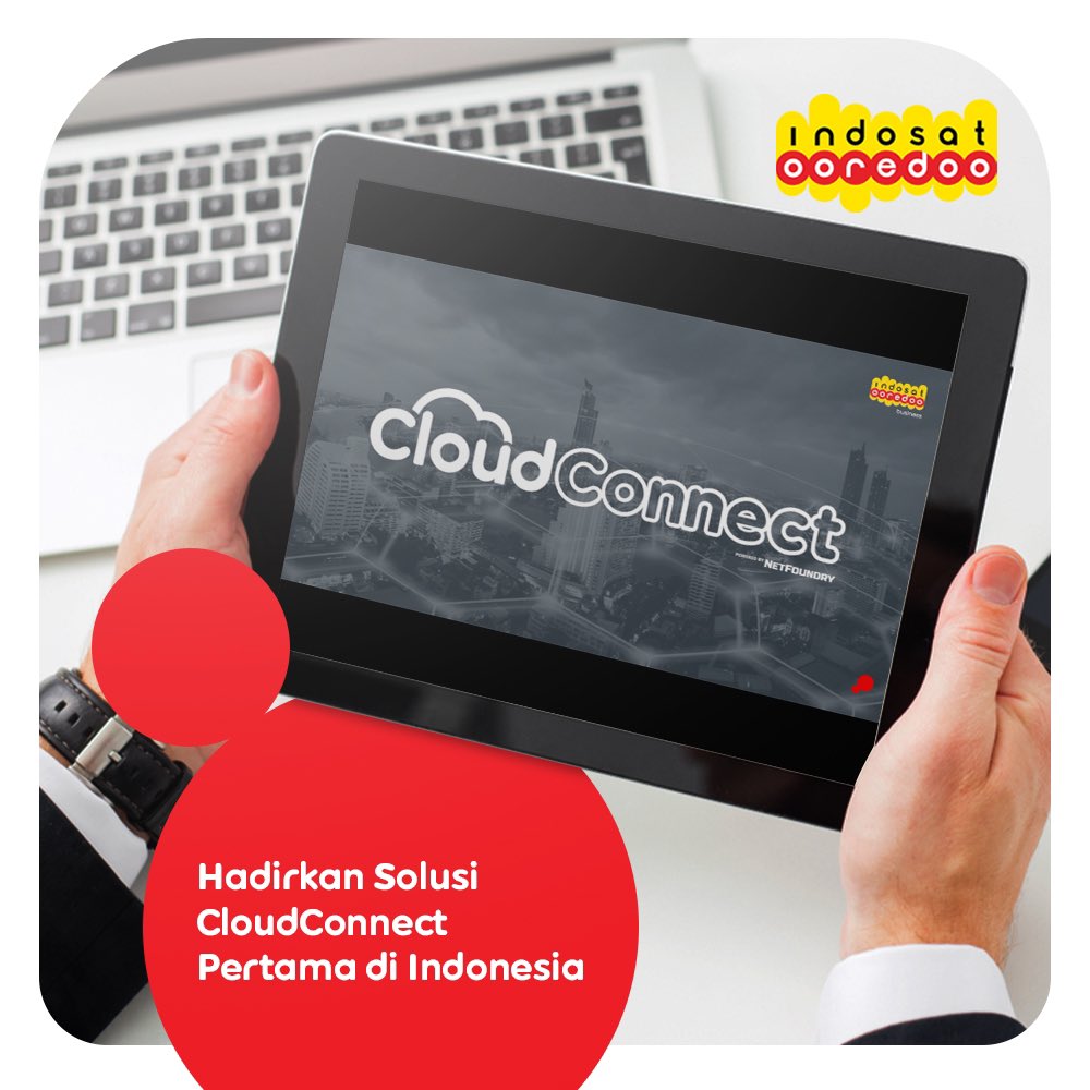 CloudConnect dari Indosat Ooredoo memungkinkan perusahaan untuk menerapkan sistem bekerja di mana saja, kapan saja, dan melalui perangkat apa pun yang dimiliki (Foto:Dok.Indosat Ooreedo)