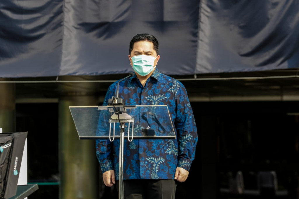 Menteri BUMN Erick Thohir. Foto: dok Kementerian BUMN.