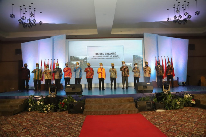 PTPP Tirta Riau Bangun SPAM Lintas Pekanbaru dan Kampar Senilai Rp2 Triliun