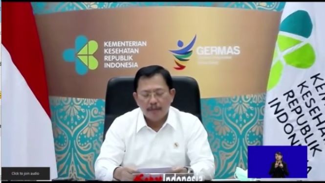 Menteri Kesehatan, Terawan Agus Putranto. Foto:  Zoom