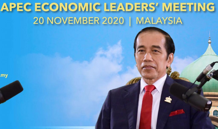 Presiden Jokowi Hadiri KTT APEC 2020 Secara Virtual