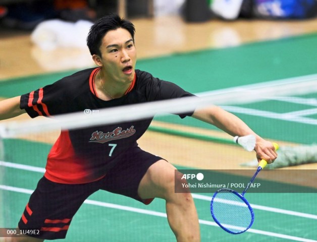 Momota Pecahkan Rekor Dunia Gelar Tunggal Putra Terbanyak Semusim