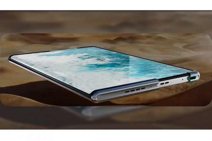 Layar Gulung Oppo X 2021 Buatan BOE