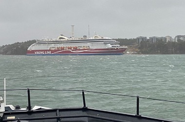 Kapal 'Viking' Terdampar di Pesisir Pulau Finlandia