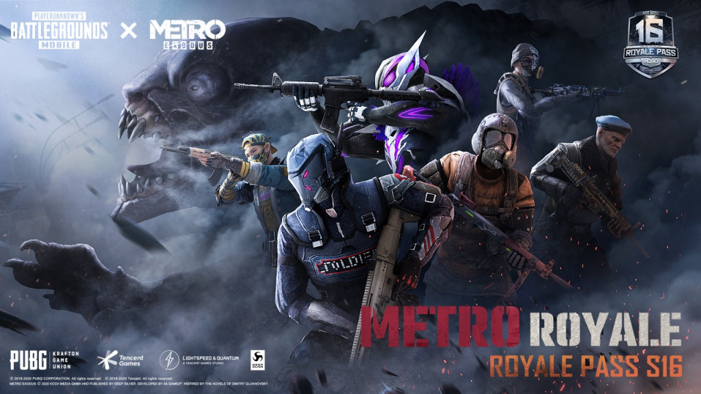 PUBG Mobile Rilis Royale Pass Season 16 Metro Royale