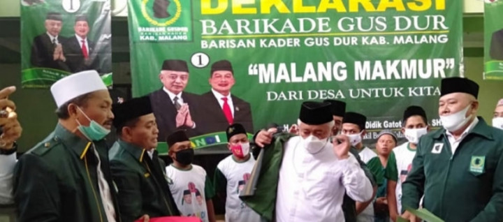 Barisan Kader Gus Dur Dukung Sanusi-Didik di Pilbup Malang