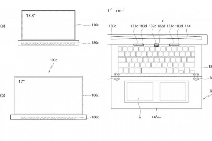 LG Patenkan Laptop 17 Inci dengan Layar Gulung