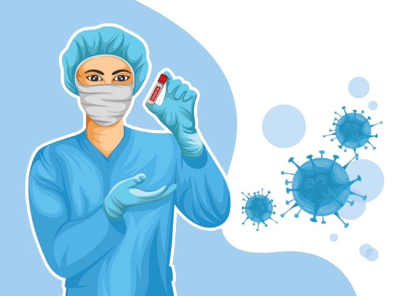 Ilustrasi tes virus korona (covid-19). Medcom.id/M Rizal