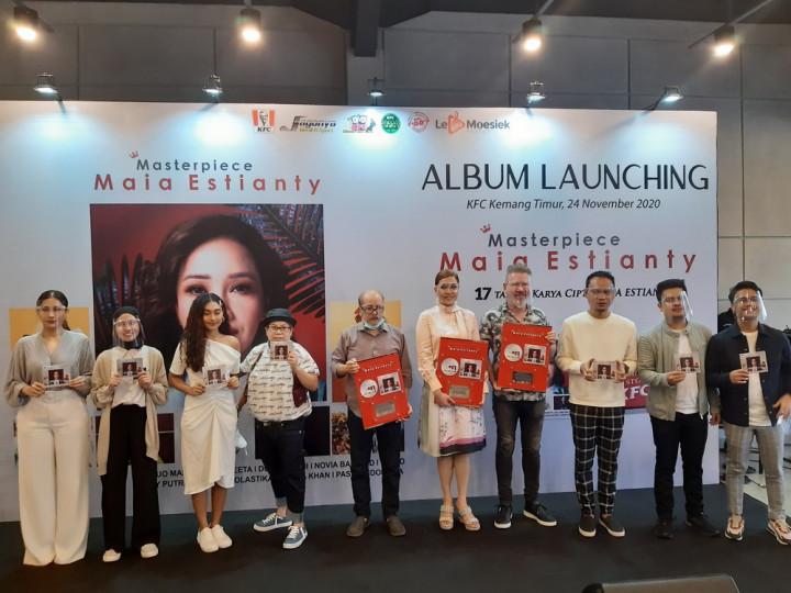 17 Tahun Berkarya, Produser U2 'Hadiahi' Maia Estianty Album Masterpiece