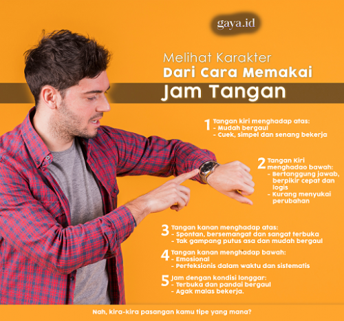 Melihat Karakter Dari Caramu Memakai Jam Tangan