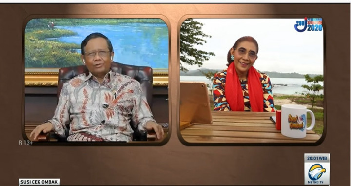 Mahfud MD: Metro TV Sumber Referensi yang Diperlukan