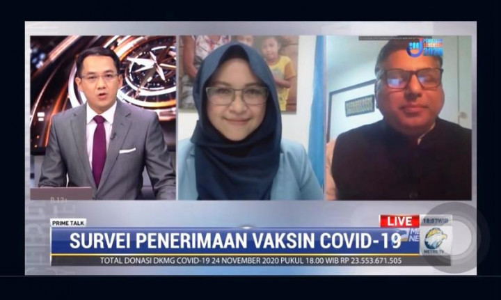 Survei Unicef Sebut Mayoritas Masyarakat Siap Disuntik Vaksin Covid-19