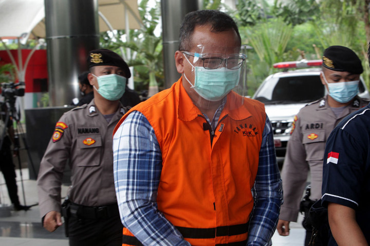 Edhy Prabowo Jalani Pemeriksaan Perdana Usai Ditahan