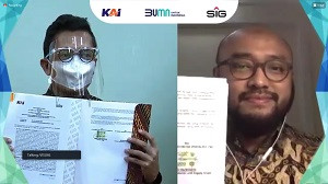 SIG dan KAI Kerja Sama Optimalisasi Angkutan Semen