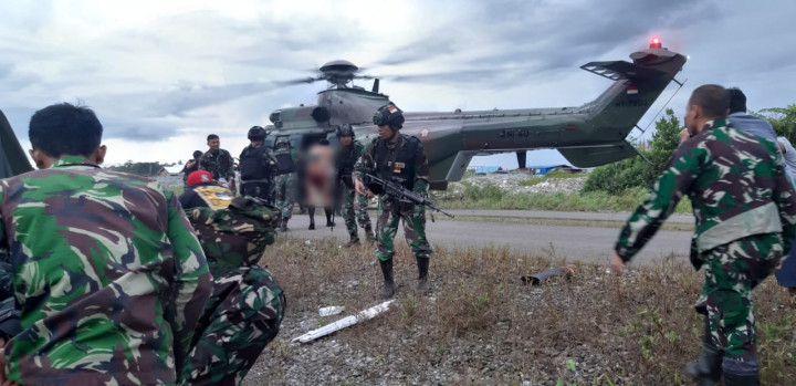 KKB Serang Patroli TNI di Nduga