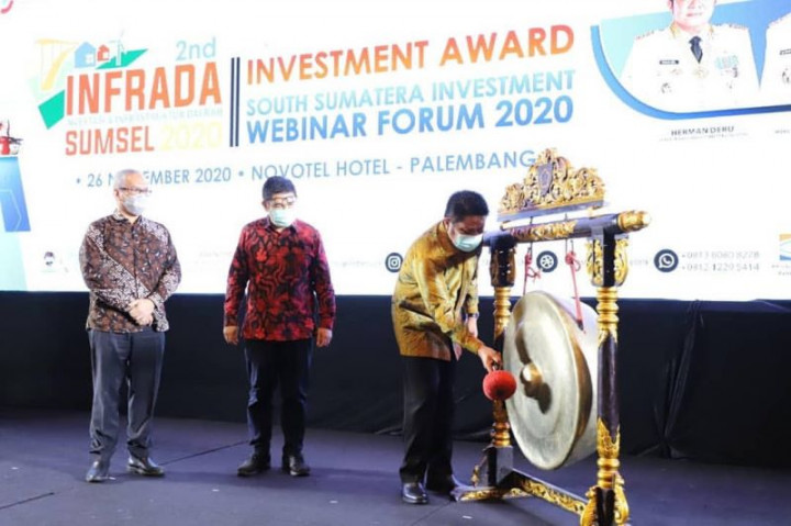 Herman Deru: Infrada Salah Satu Upaya untuk Pulihkan Ekonomi Sumsel