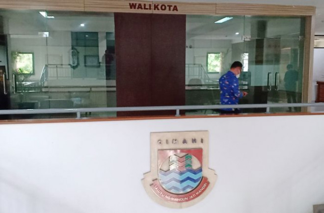 Kantor pemerintahan Kota Cimahi, Jawa Barat, Jumat, 27 November 2020. MI/Depi Gunawan