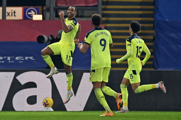 Liga Inggris: Newcastle Tundukkan Crystal Palace 2-0
