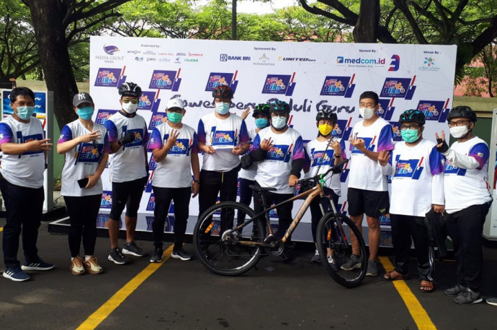 Ultah ke-3, Medcom.id Gelar Virtual Fun Bike for Edu