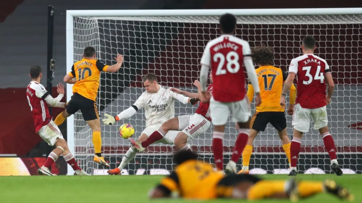 Arsenal vs Wolverhampton Wanderers: Wolves Bikin The Gunners Tersungkur di Kandang Sendiri