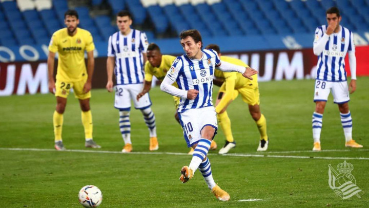 Real Sociedad vs Villarreal: Main Imbang, Sociedad Kembali Puncaki Klasemen