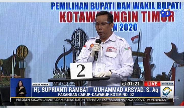 [Cek Fakta] Cawabup Muhammad Arsyad Sebut Kotim Tertinggi Kasus Narkoba di Kalteng? Ini Faktanya