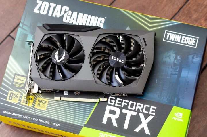 Zotac Gaming GeForce RTX 3070 Twin Edge, Tenaga Super Desain Ringkas