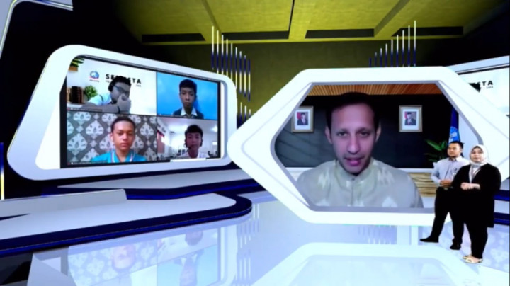 Saran Nadiem untuk Meningkatkan Minat Baca Anak