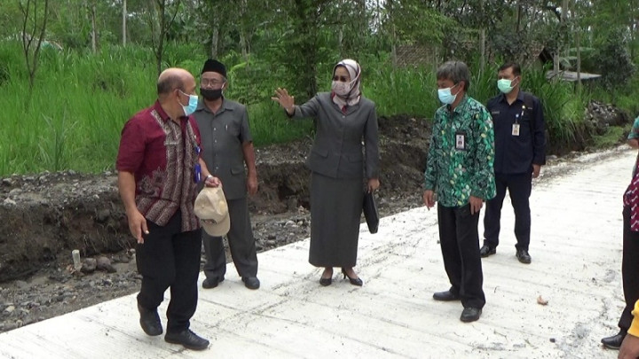 Jalur Evakuasi Merapi Sepanjang 2,2 Km Selesai Diperbaiki