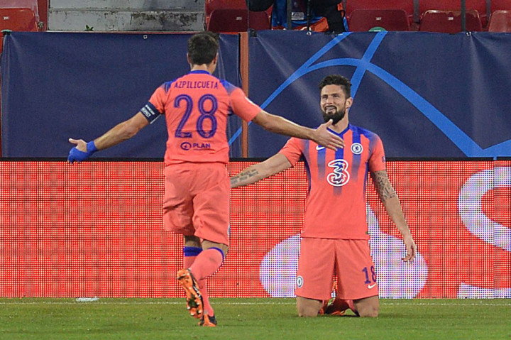 Olivier Giroud Cetak Quat-trick Saat Chelsea Cukur Sevilla 4-0