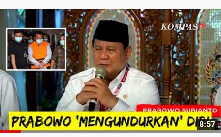 [Cek Fakta] Prabowo Subianto Mengundurkan Diri? Ini Faktanya