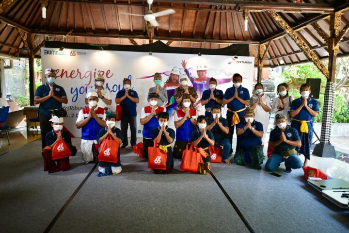 Pertamina Salurkan Bright Gas untuk Dapur Umum Erupsi Semeru