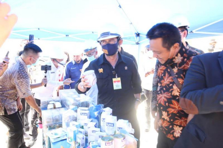 Mentan Lepas Ekspor Magot ke Inggris