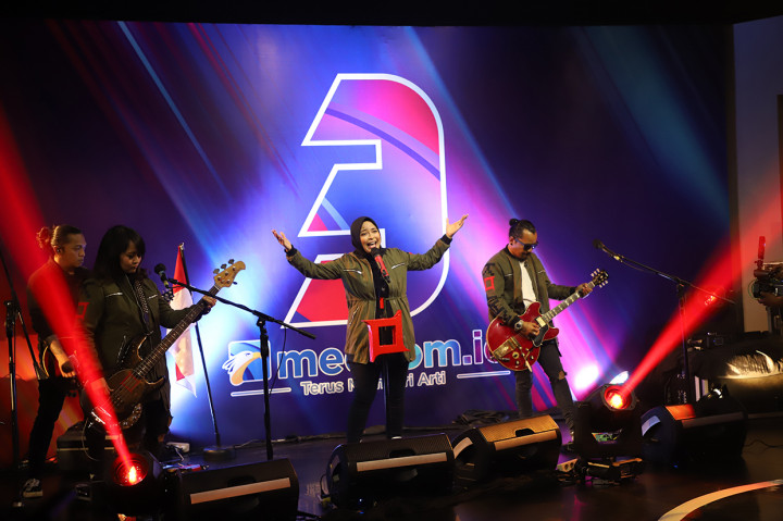 Kemeriahan Konser Digital HUT ke-3 Medcom.id