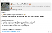 Ulang Tahun Alfamart Bagikan Voucher Senilai Rp800 Ribu Untuk Semua Orang Ini Faktanya