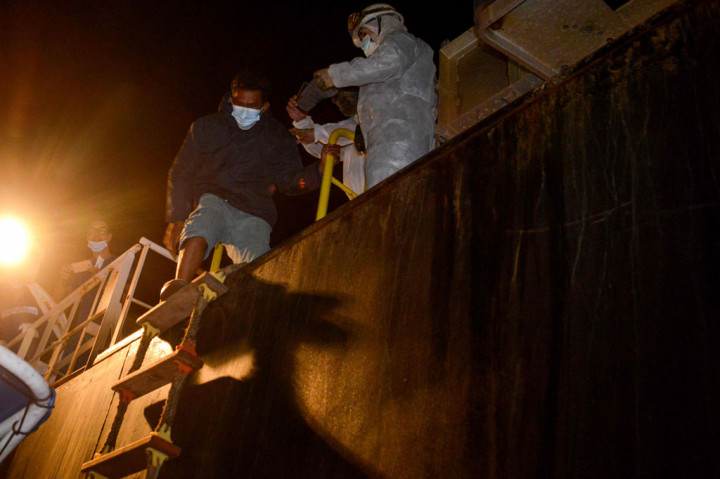 12 Jam Terombang-ambing di Laut, 4 Nelayan Diselamatkan Kapal Asing