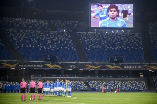 Resmi, Diego Armando Maradona Jadi Nama Stadion Napoli