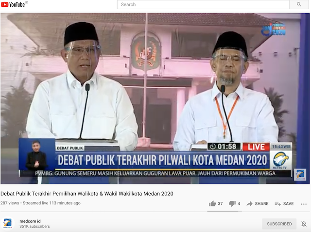 [Cek Fakta] Akhyar Nasution Sebut Medan Telah Menjadi Kota Metropolitan? Ini Faktanya