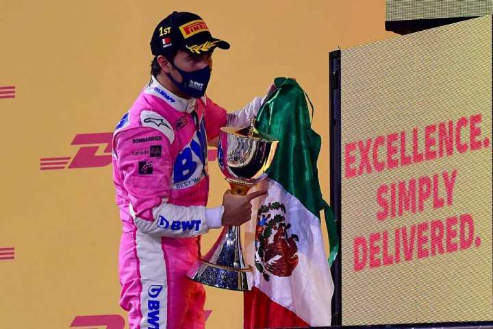 Sergio Perez Juara F1GP Sakhir