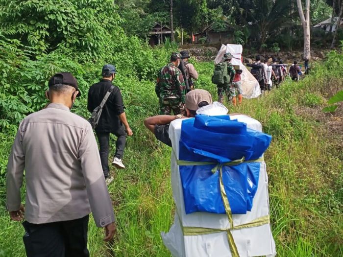 Logistik Pilkada Mulai Didistribusikan ke Pedalaman Kalsel