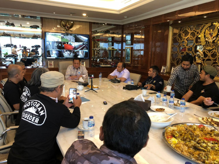 Motoran Tugeder Dukung Penuh Bamsoet jadi IMI-01