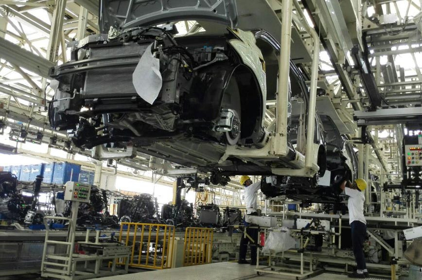 Proses produksi mobil Suzuki di Cikarang. Medcom.id/Ekawan Raharja