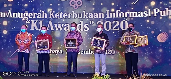 2 Desa di Bojonegoro Raih Penghargaan KI Awards 2020