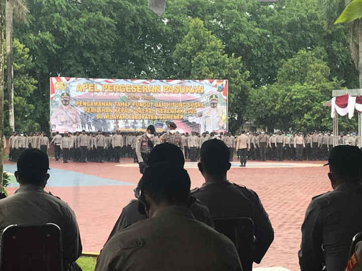 Ratusan Personel Amankan Pilbup Sumenep